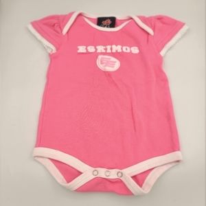 Reebok CFL Eskimos pink onesie